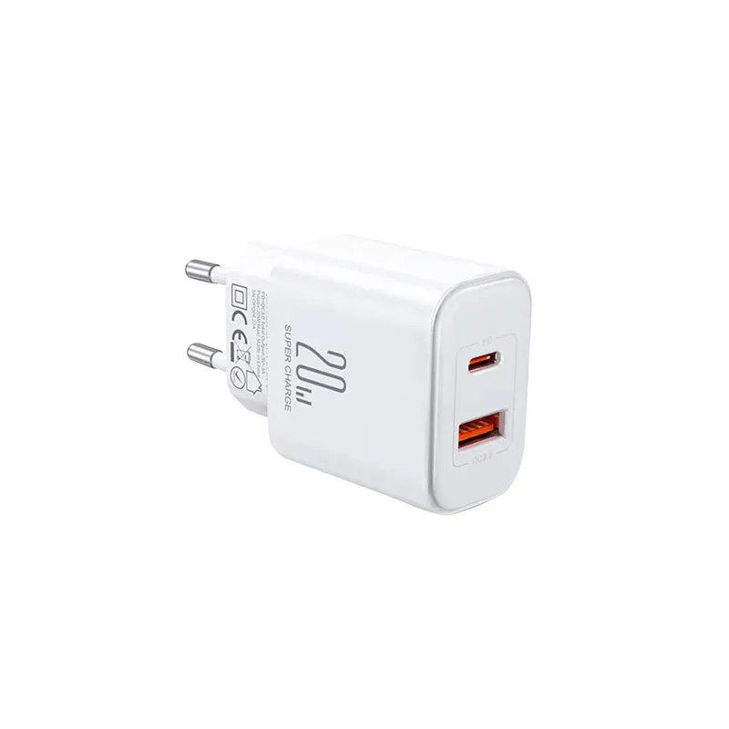 Charger Joyroom JR-TCF05 Flash, 20W + C to L Cable 1m (White)